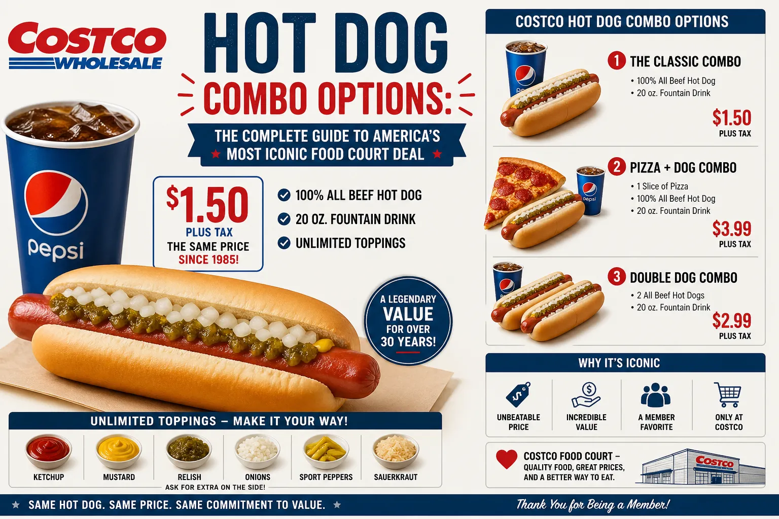 Costco Hot Dog Combo Options: The Complete Guide to America's Most Iconic Food Court Deal